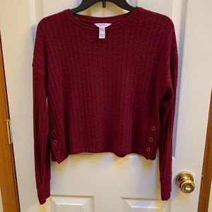 Maroon long sleeve